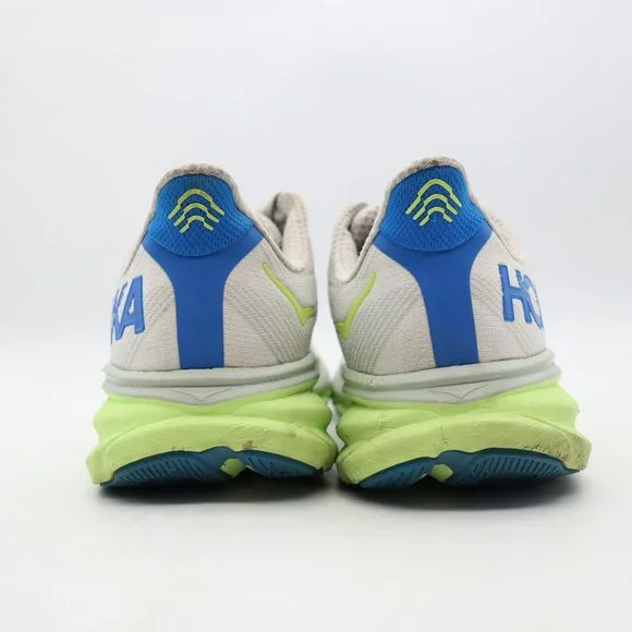 Hoka One One Clifton 9 Men's Size 12 D Stardust Electric Grey 1127895 STLC